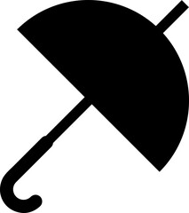 vector, umbrella trendy style illustration on white background..eps