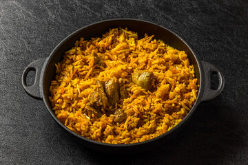 ビリヤニ　Biryani Indian stir-fried (mixed) rice