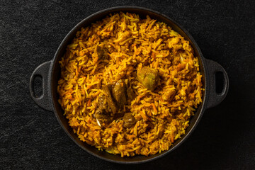 ビリヤニ　Biryani Indian stir-fried (mixed) rice