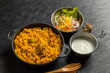 ビリヤニ　Biryani Indian stir-fried (mixed) rice