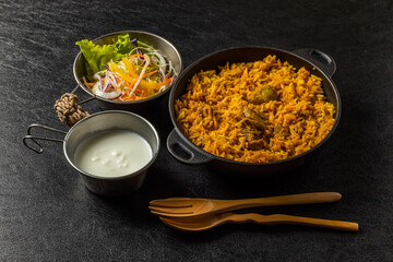 ビリヤニ　Biryani Indian stir-fried (mixed) rice
