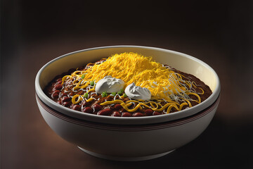 Cincinnati chili delicious food dish recipe close-up