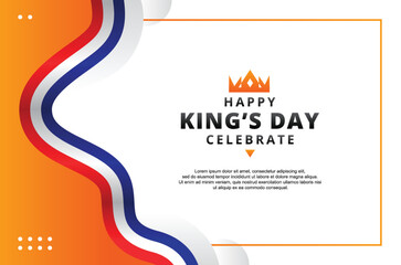 Happy Kings Day Background For Celebrate Greeting Moment
