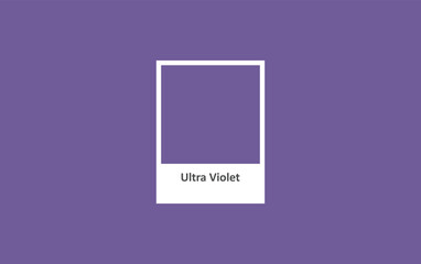 Color of the year ULTRA VIOLET.