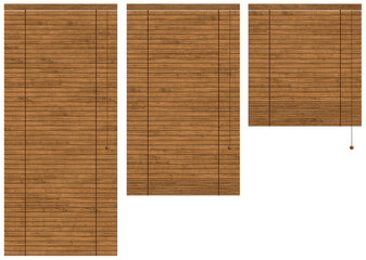 blinds wooden window arch viz hq cutout