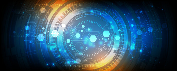 future technology concept abstract background image