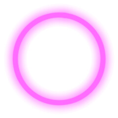 neon lighting shape element