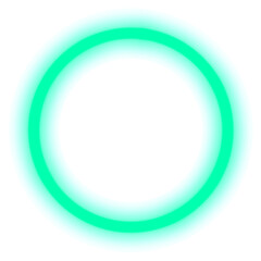 neon lighting shape element