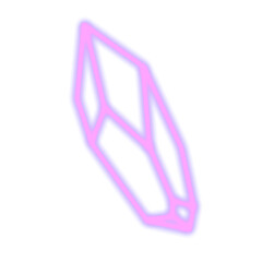 neon lighting shape element