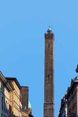 Obraz premium Torre degli Asinelli tower in Bologna in Emilia Romagna in Italy