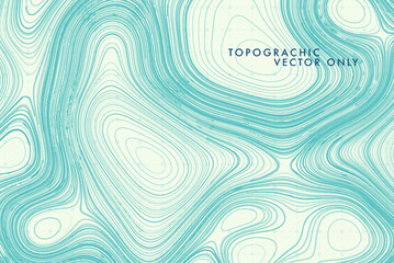 Fototapeta na wymiar Abstract topographic contour in lines and contours
