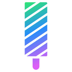 popsicle gradient icon