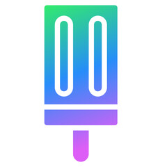 popsicle gradient icon