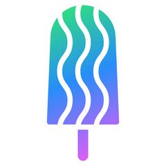 popsicle gradient icon