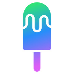 popsicle gradient icon