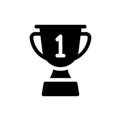 trophy glyph icon