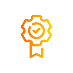 medal gradient icon