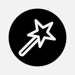 Beauty icon in solid style about camera, use for website mobile app presentation