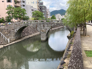 Naklejka premium Bridge in Nagasaki