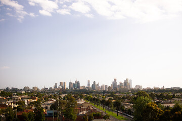 Obraz premium view of the city