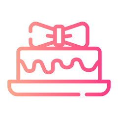 cake gradient icon