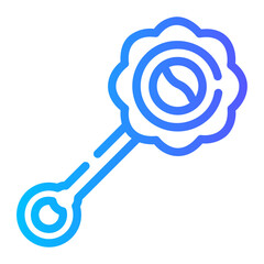 rattle gradient icon