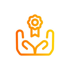 reward gradient icon