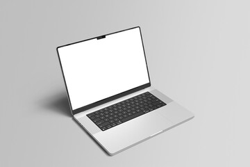 Laptop Screen Blank Mockup