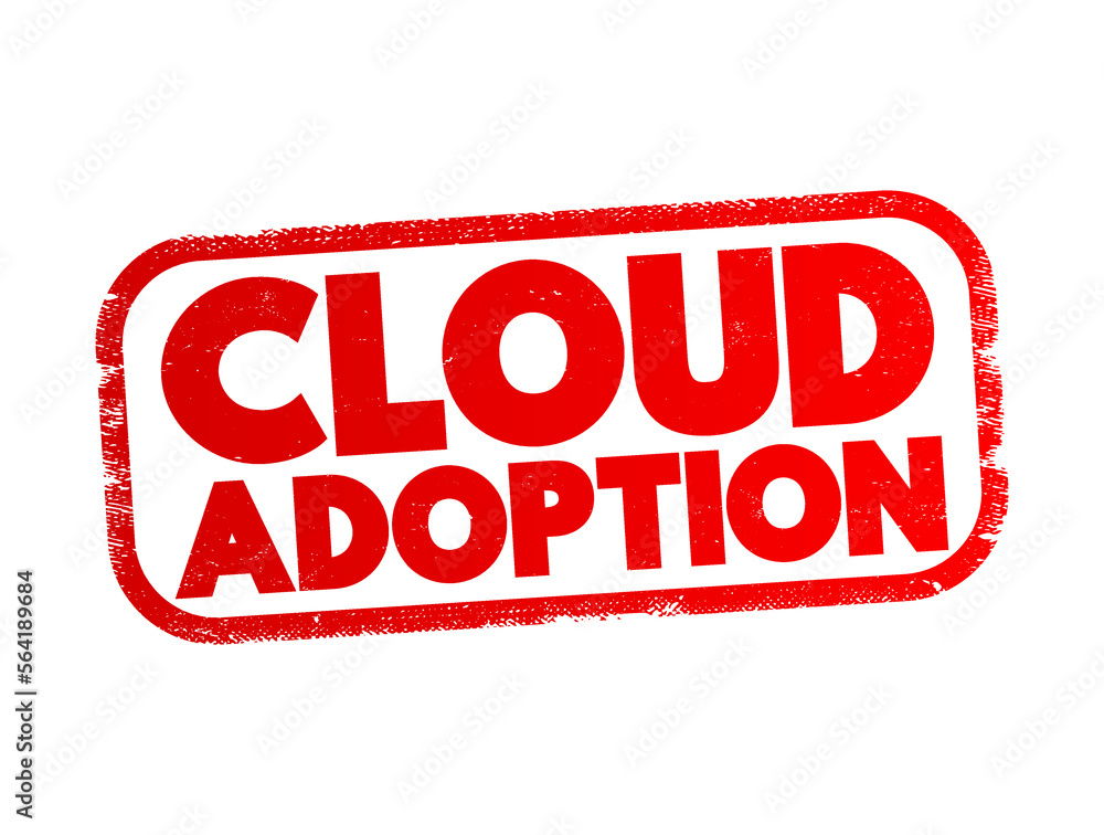 Poster cloud adoption is a strategic move by organisations of reducing cost, mitigating risk and achieving 