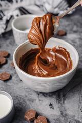 chocolate caramel macro