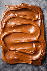 chocolate caramel macro