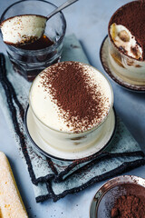 chocolate cake and coffee