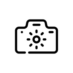 brightness line icon