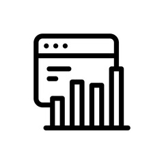 statistics line icon