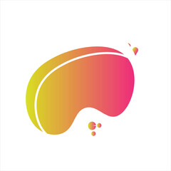 Blob Gradient Design Vector