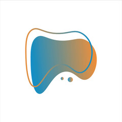 Blob Gradient Design Vector