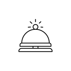 bell icon. outline icon