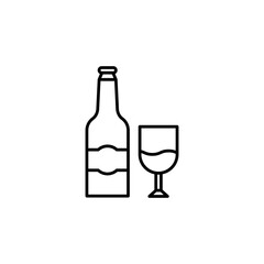 drinks icon. outline icon