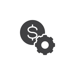 Financial service vector icon