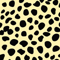 Leopard print pattern background. leopard skin texture illustration