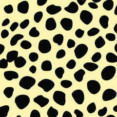 Leopard print pattern background. Leopard print vector illustration
