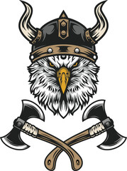 Eagle Head Mascot Design Vector