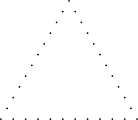 dotted triangle