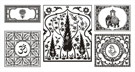 Hindu icons, Hinduism ,cultural heritage , India , Asia	