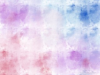 Obraz premium Yellow green light blue watercolor background