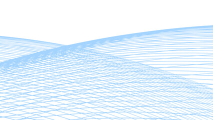 Fototapeta na wymiar 3d dynamic grid vector background 