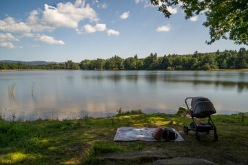 balade au bord du lac