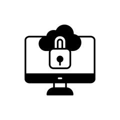 Security icon in vector. Logotype