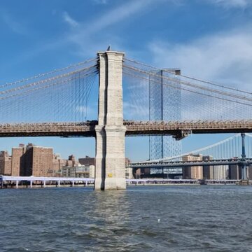 New York Brooklyn Bridge Hyper lapse 