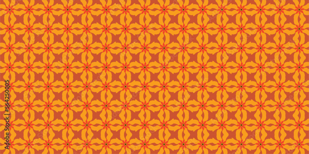 Poster background pattern with geometric style connected image setup